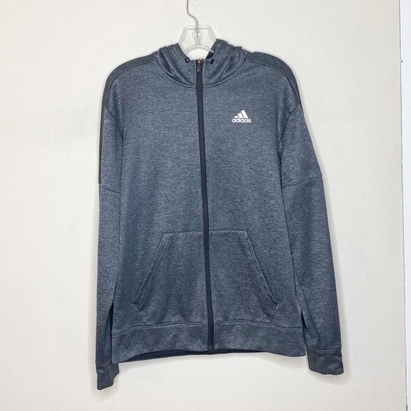 Adidas Zip Jacket w/ Hood Medium - Picture 1 of 7